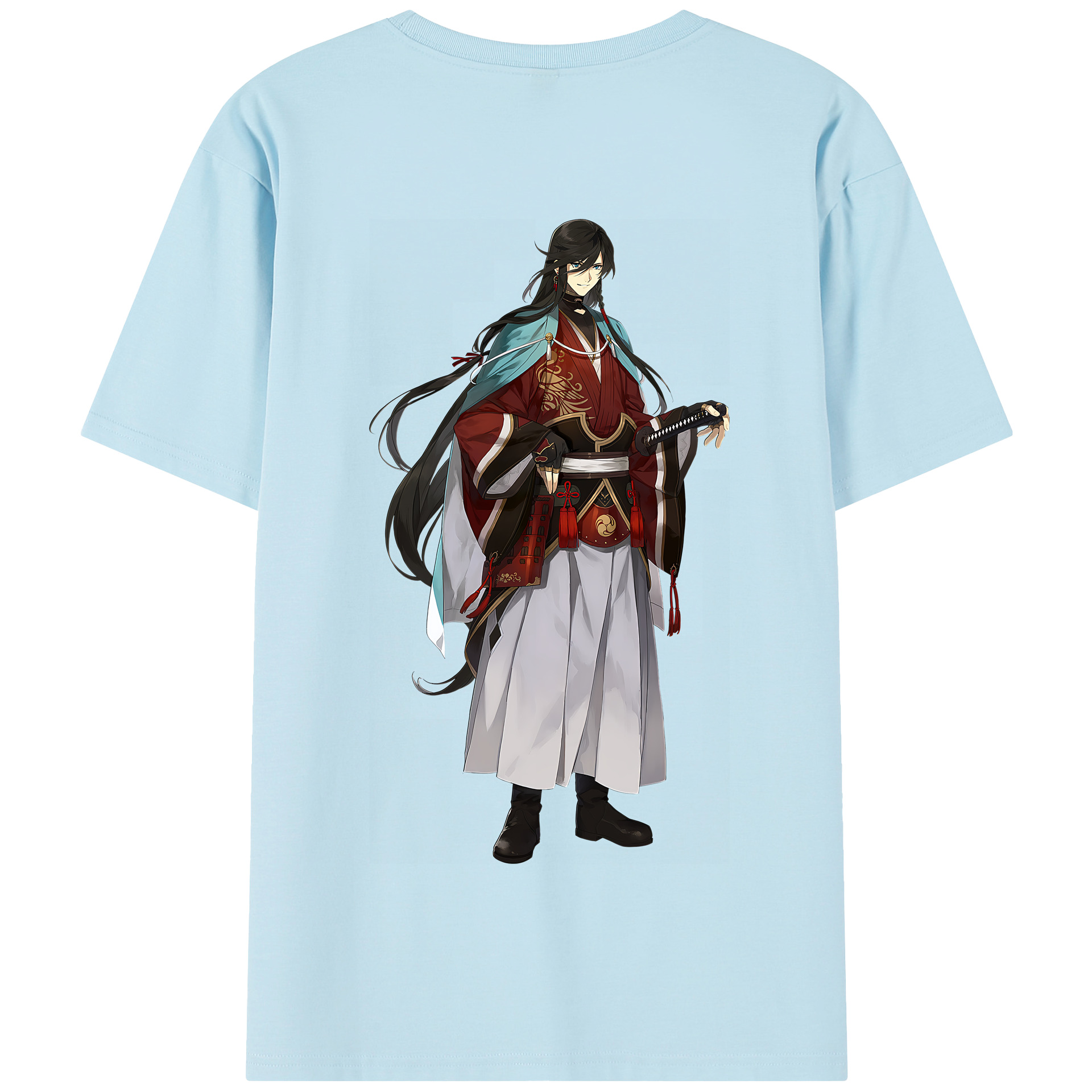 （画像用） 刀剣乱舞 Touken Ranbu 綿100％半袖Tシャツ（背面プリント）